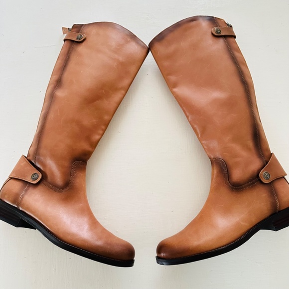 Sam Edelman Women's Mikala Leather Riding Boots 9.5- NOT WIDE CALF - Picture 8 of 11